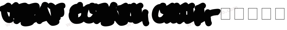 Urban Scrawl Chill字体转换